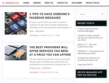Tablet Screenshot of androidgalaxy.org